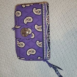 Vera Bradley Purple Wallet